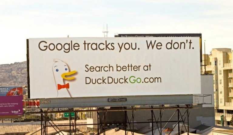 duck duck go google