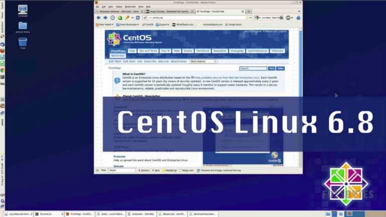 CENTOS LINUX 6.8 