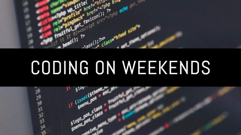 PROGRAMMING LANGUAGES ON WEEKEND