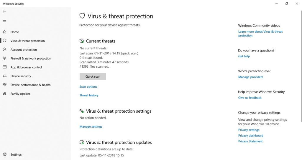 Turn off Windows Defender