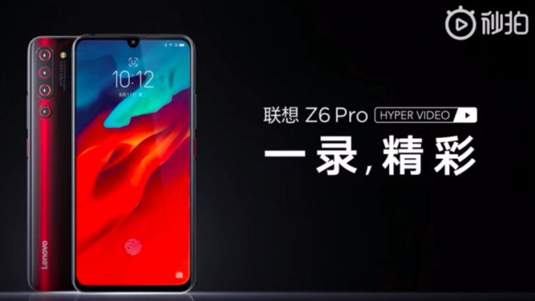 lenovo z6 pro teaser