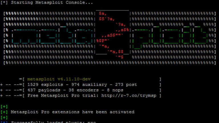 metasploit kali linux tools