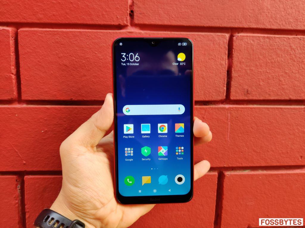 Redmi 8A front
