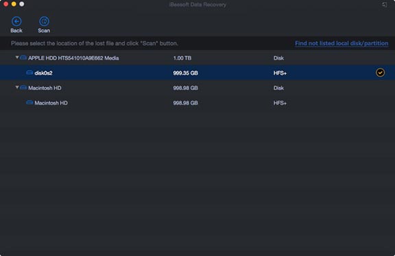 Ibeesoft recover data