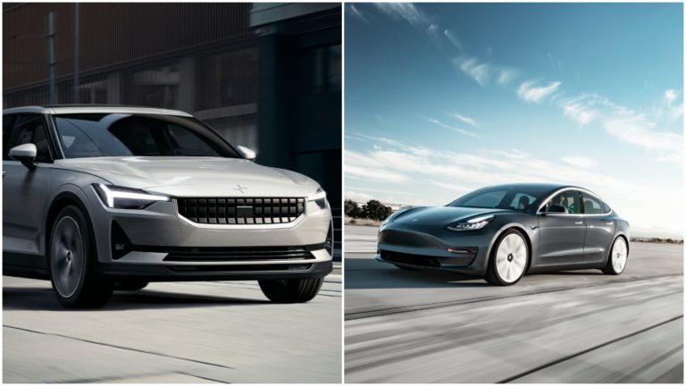 Tesla Model 3 Vs Polestar 2