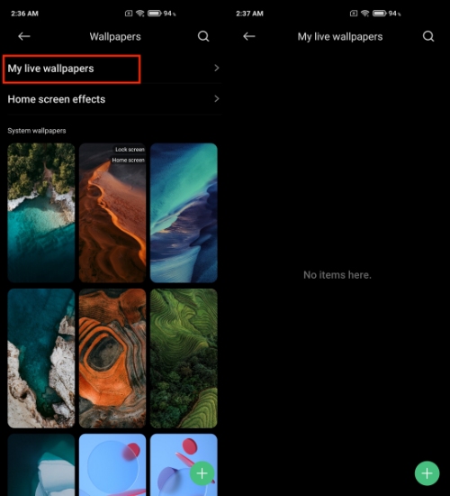 MIUI live wallpaper12