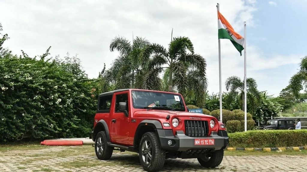 Mahindra Thar best suvs under 20 lakhs for offroading.