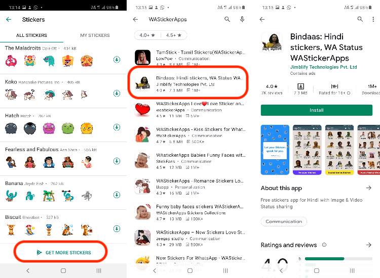 3. How to add third-party stickers to WhatsApp