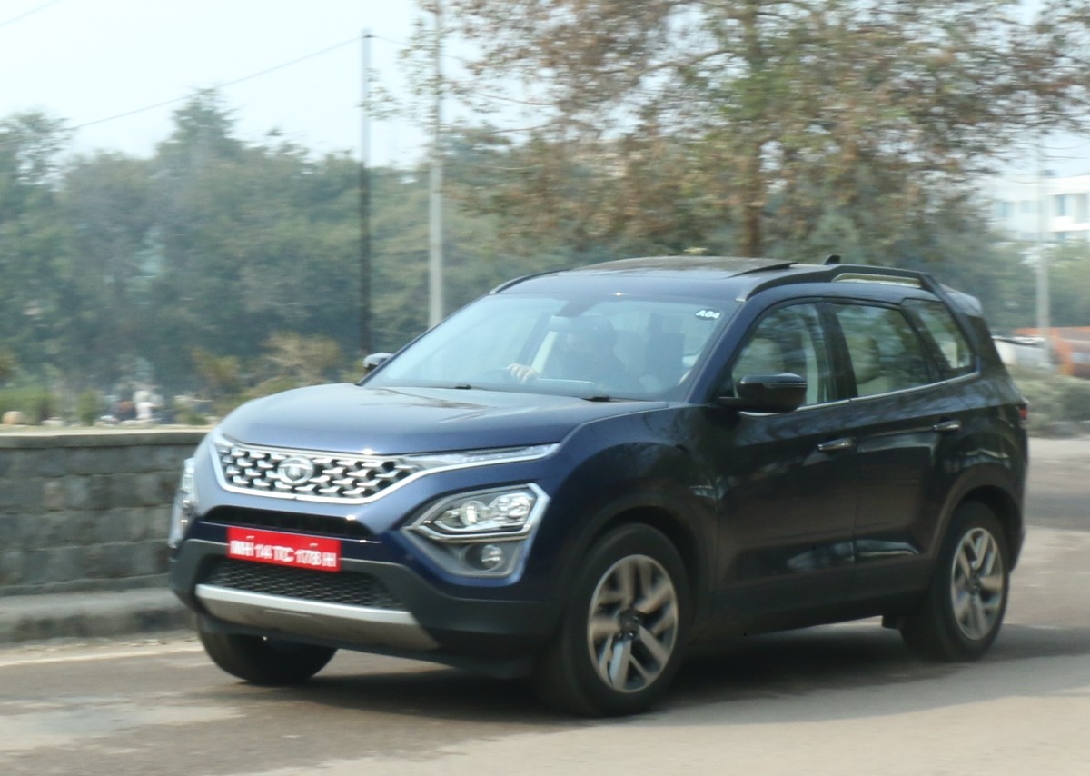 tata safari 2021 full view
