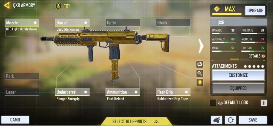 QXR custom loadout 2