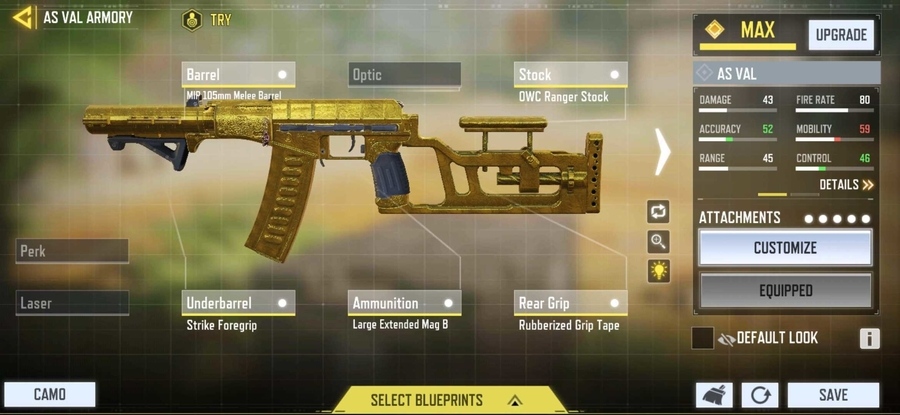 AS VAL overall best loadout