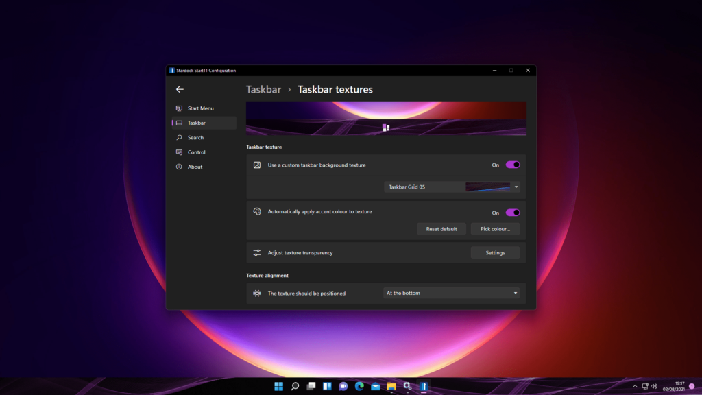 start11 configuration
