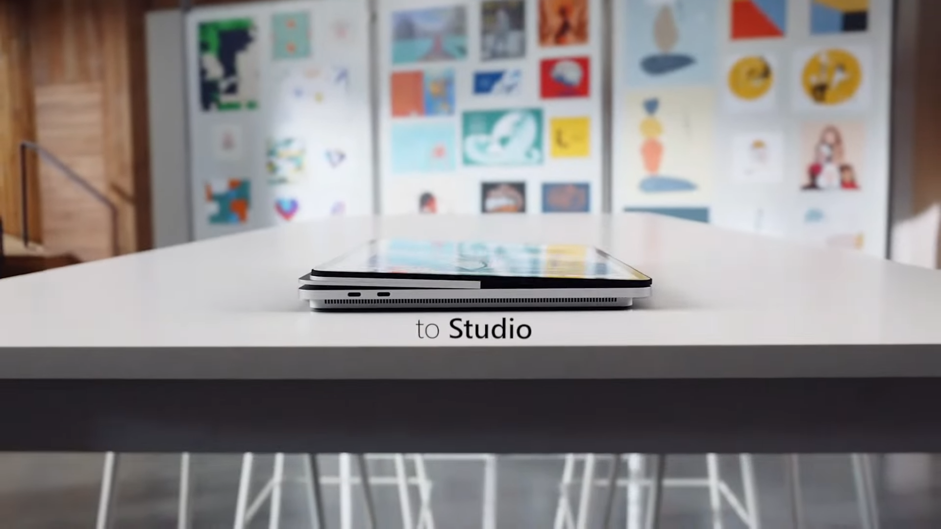 surface laptop studio fold tablet mode