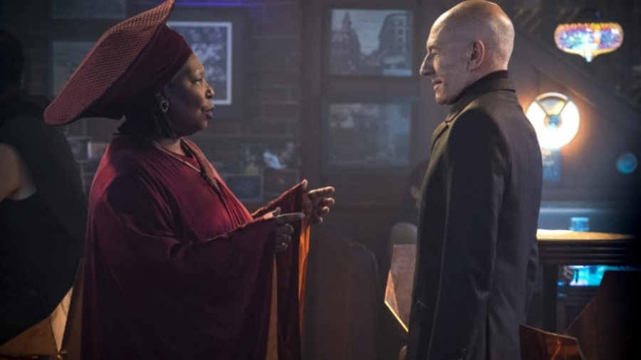 Star Trek Picard Guinan and Picard