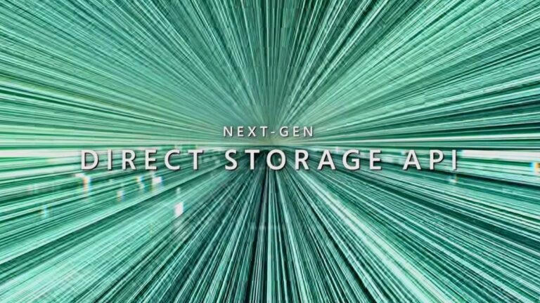DirectStorage API Brings Faster Game Load Timings On Windows