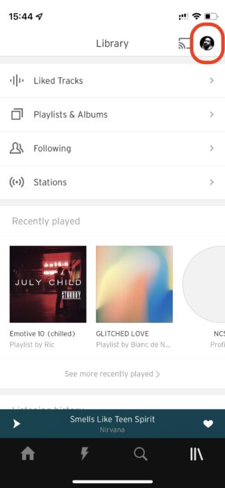 how to change SoundCloud username iOS- 2