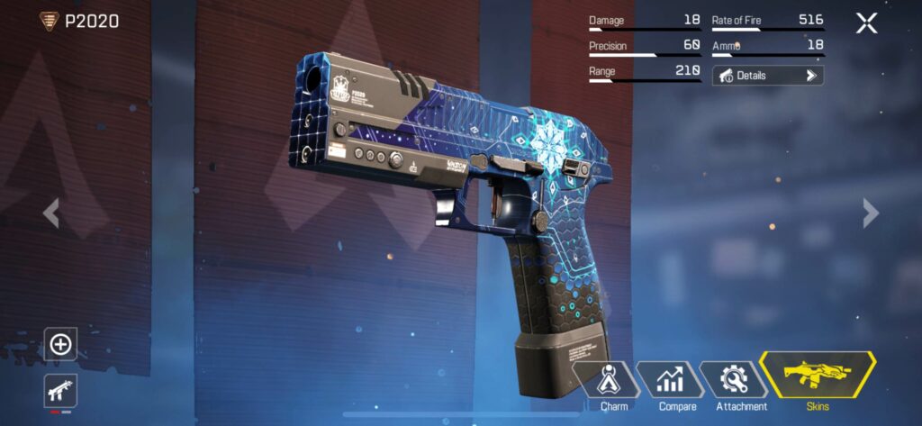 P2020 pistol apex legends