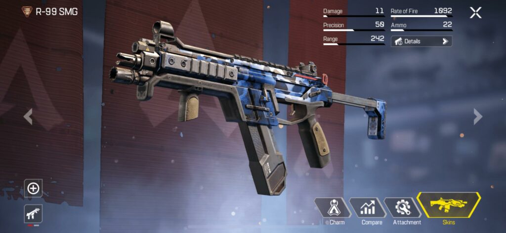 R-99 SMG apex legends