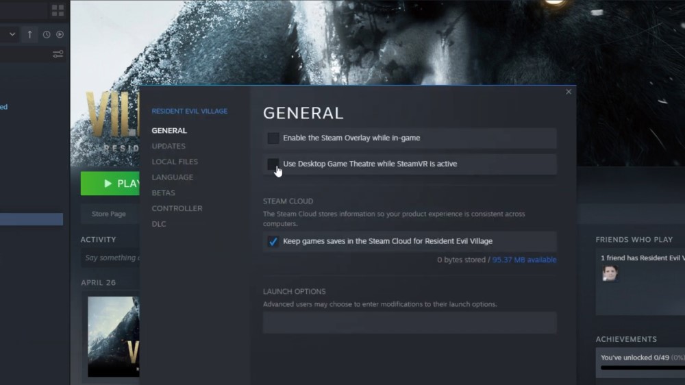 Resident-Evil-8-steam settings