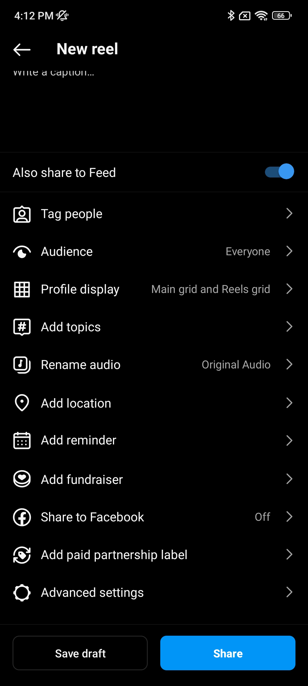 Instagram schedule post feature 2
