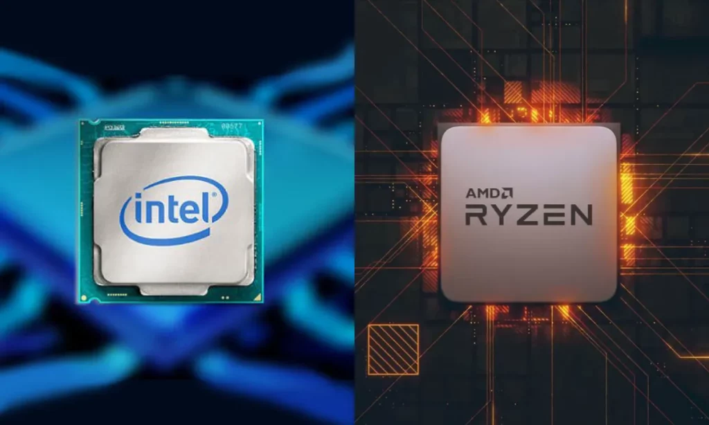 Image of AMD vs Intel