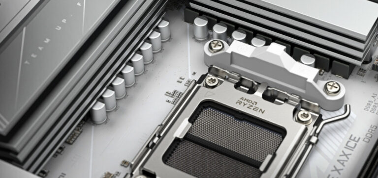 Image of a motherboard in a buying guide