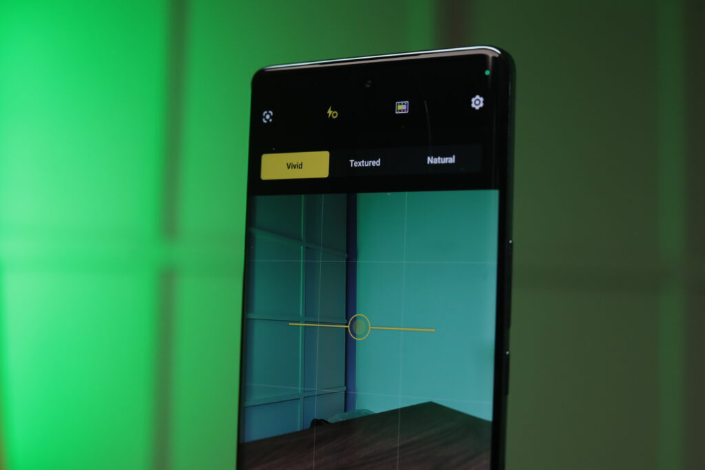 Image of the camera app on the vivo v30