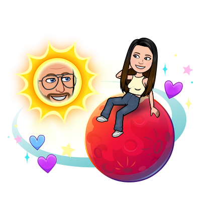 Image of the Mars planet in Snapchat