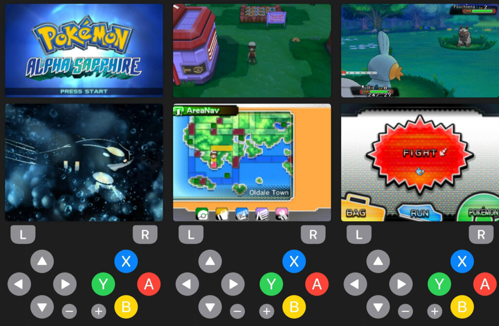 Screenshot of the Folium software