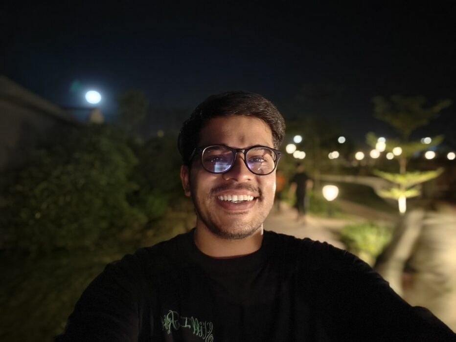 Selfie sample from the Realme GT 6T-1