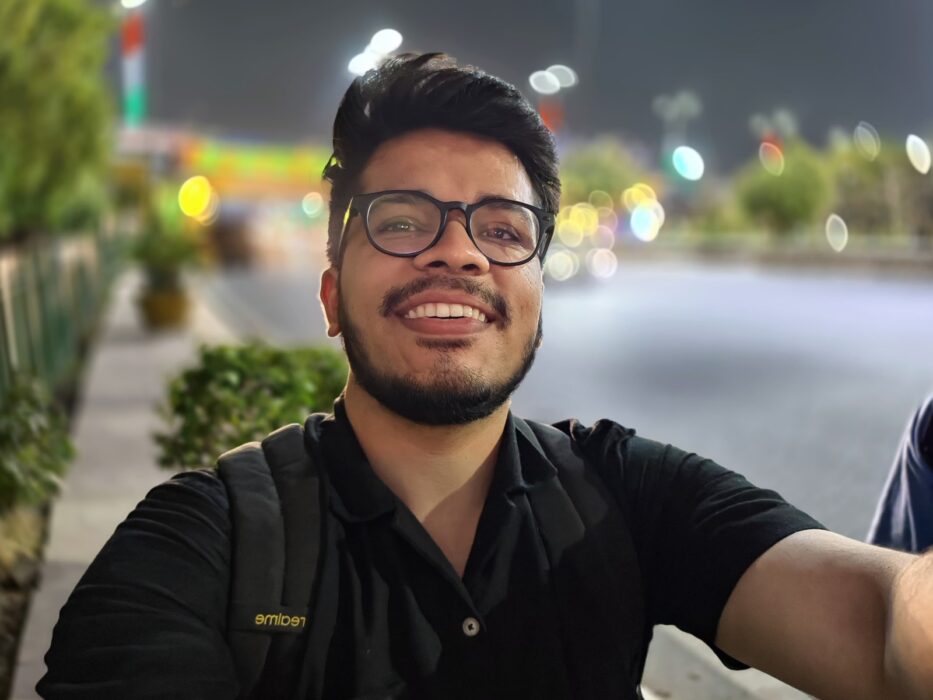 Image from the selfie camera-1