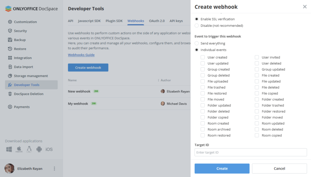 image for DocSpace 3.1 adds new developer functionality 