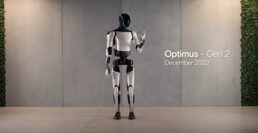 Image of the Optimus (Tesla) Advanced Humanoid Robot