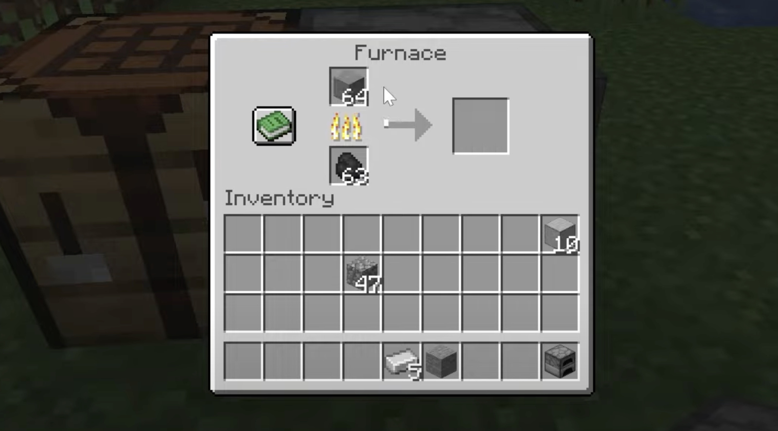 Image to make smooth stone in furnace