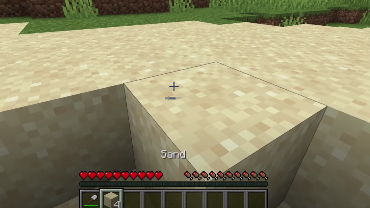 image to Gather sand blocks