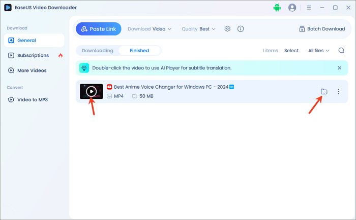 Image to download YouTube videos 