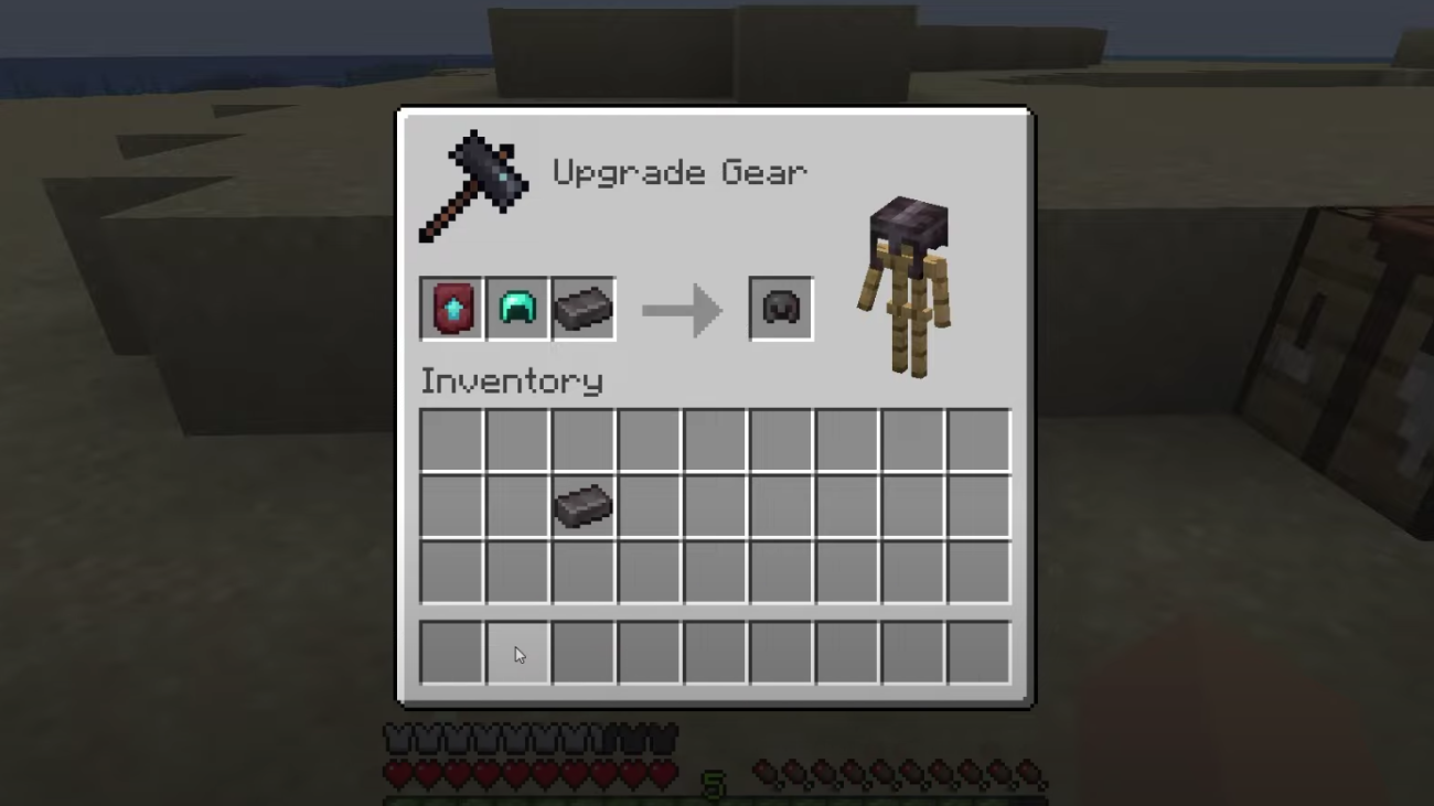 image to Add a Netherite Ingot