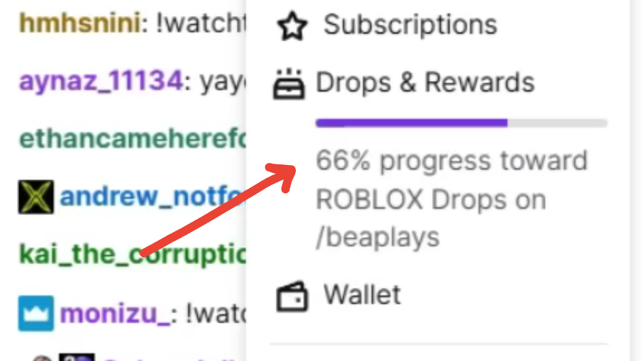 image to Check Your Progress  to Get Twitch Cyberpunk Wings Code 