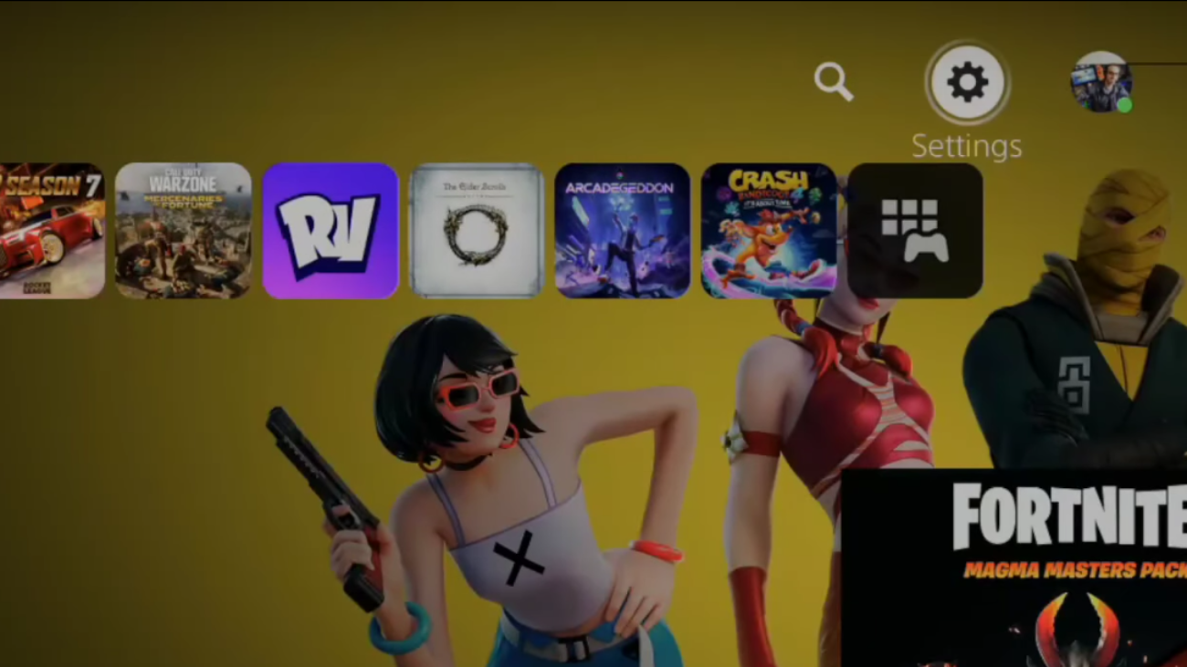 image to Open Settings from your PS5 (1)