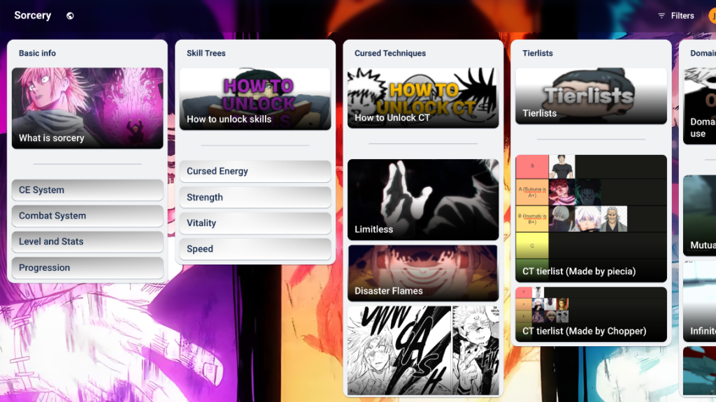 image for Inside Sorcery Trello Board