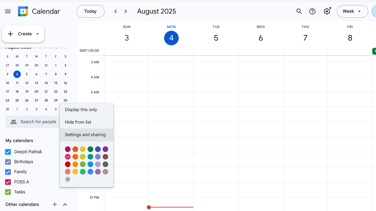 image to Share Your Entire Calendar with Someone