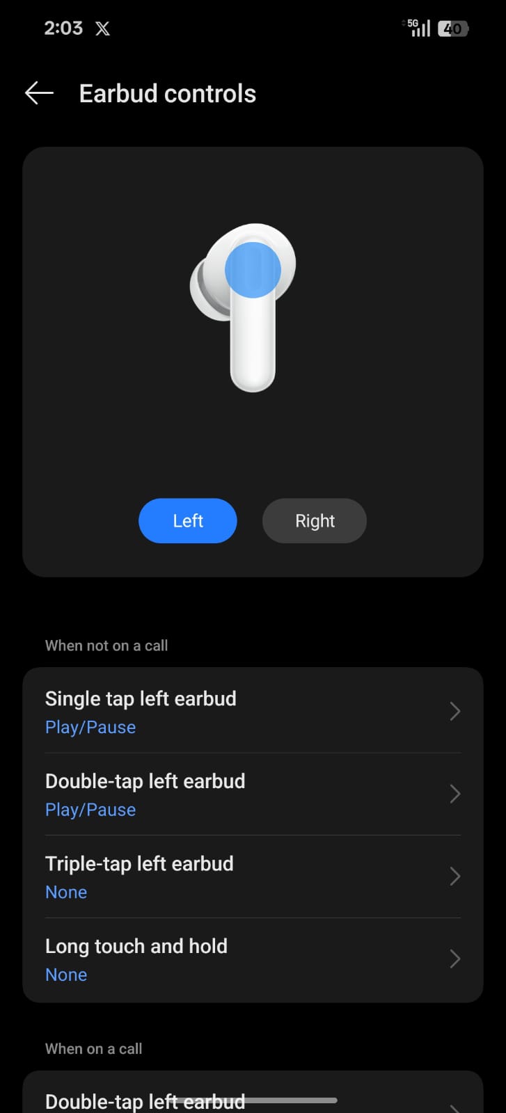 Image of the control mapping