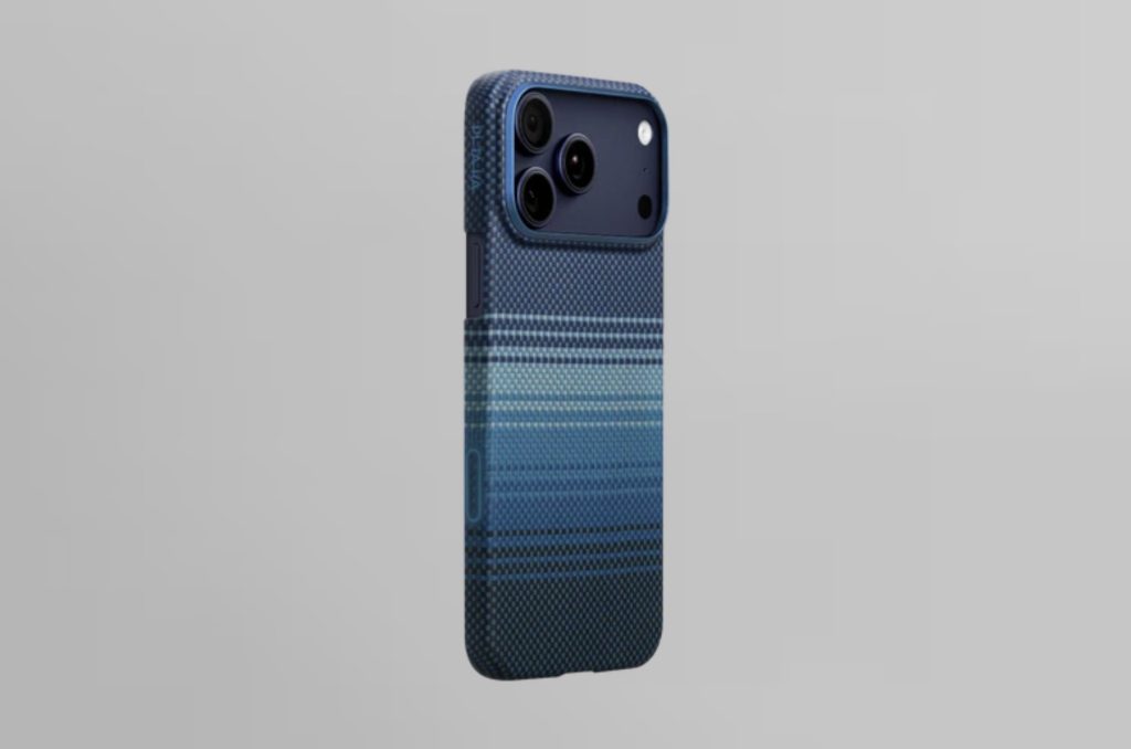 Image of the Pitaka slim case for the iPhone 17 