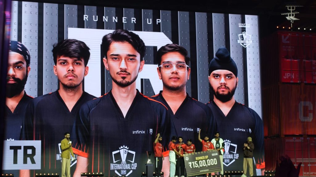 BGMI International CUP (BMIC) Runners up team