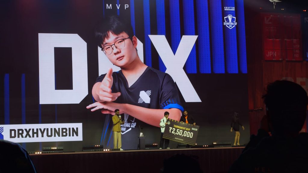 MVP of the BMIC tournament